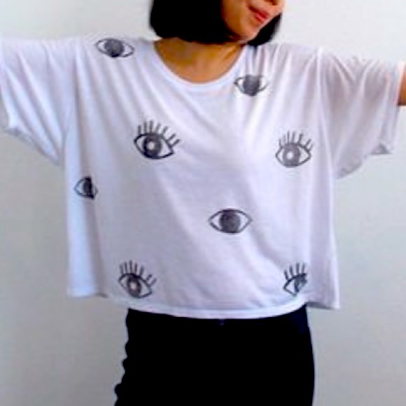 Jenny Lemons Eyes Tee - NWT - Picture 1 of 5